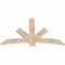 Ekena Millwork Alberta Smooth Timber Gable Bracket, Douglas Fir, 60"W x 38"H x 1 1/2"D x 5 1/2"F, 15/12 Pitch GBW060X38X0206ALB00SDF - alternate 3